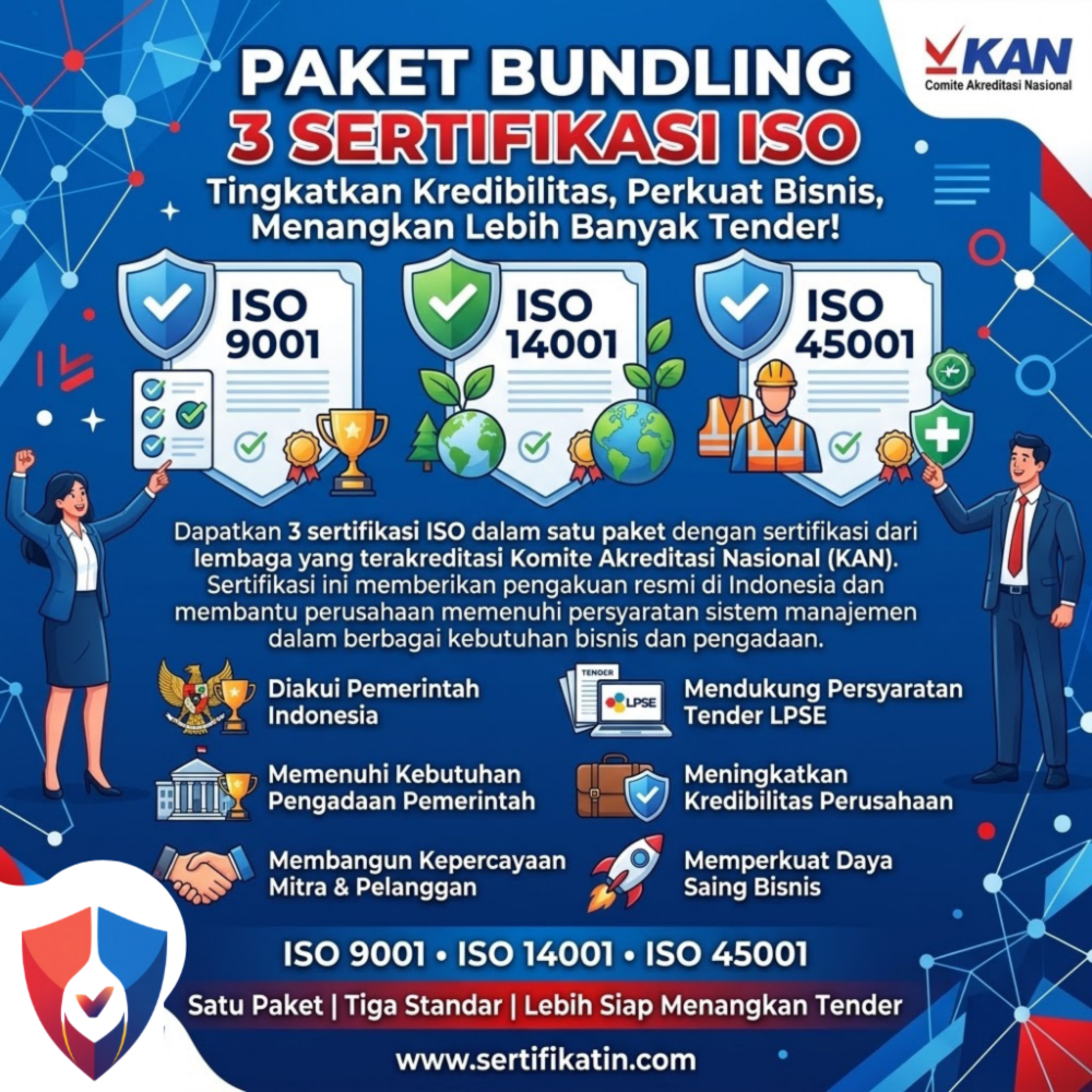 Paket ISO 9001-45001-14001 – Akreditasi KAN